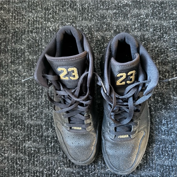 Men’s Jordan 1 Flight 4 Premium 'Black Gold' - Picture 1 of 3